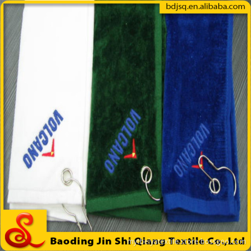 Factory direct sales custom logo custom golf towel, sport towel